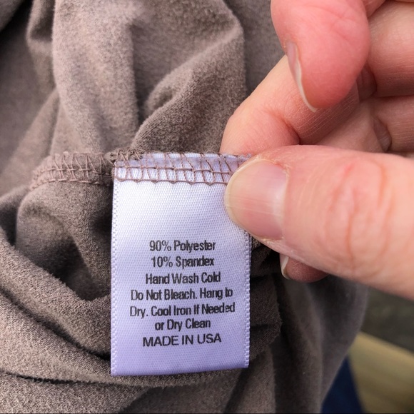 Laila Jayde faux suede basic tee! - Picture 8 of 8